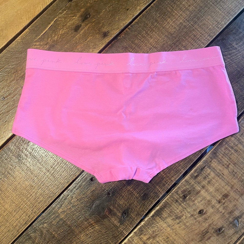 Victorias Secret Pink Boy cut shorts panties size Large - Picture 5 of 6